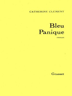cover image of Bleu panique